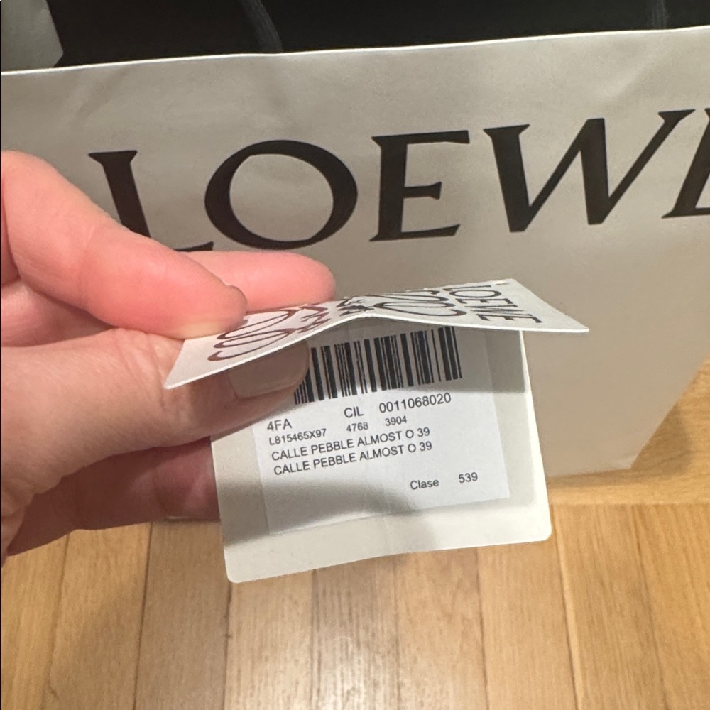 Loewe White Crystal Embellished Sandals - Picture 11 of 11